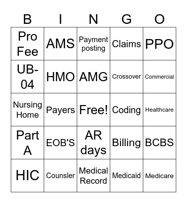 PFS Week 2025 Bingo Card