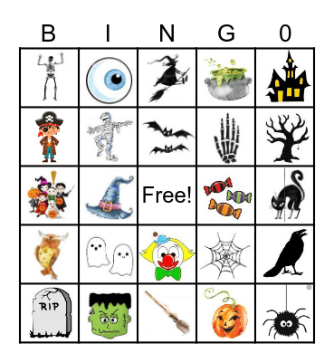 Haunted BINGO Card
