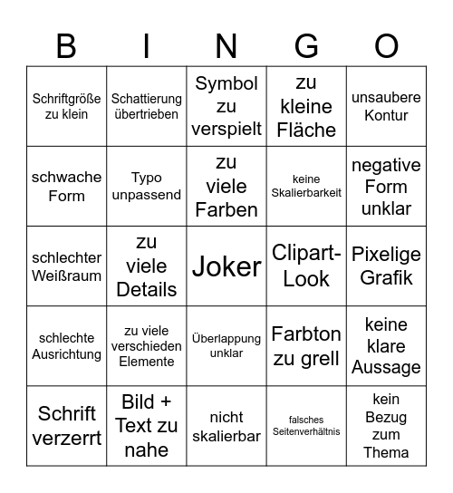 Logo-Fail-Bingo Card