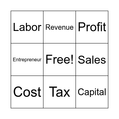 Bingo-Business Bingo Card