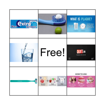Dental Bingo Card