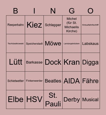 Blueheats Home Bingo Card
