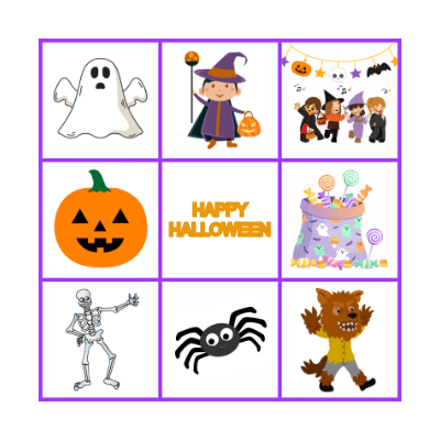HALLOWEEN BINGO Card