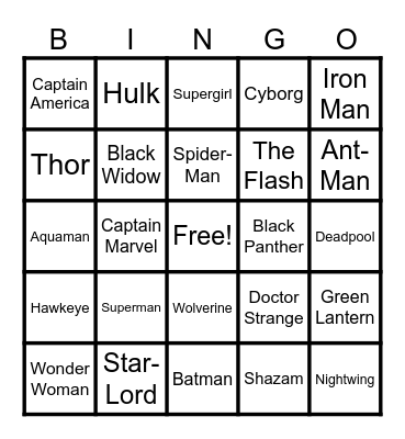 Security Week Bingo Card