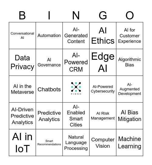 BUZZWORD BINGO Card