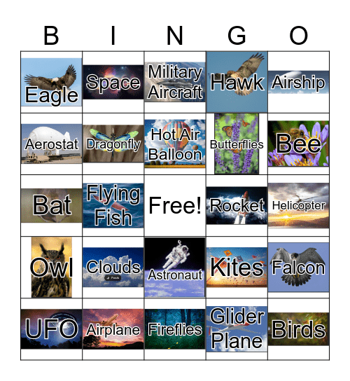 Soar Into Reading Bingo Card
