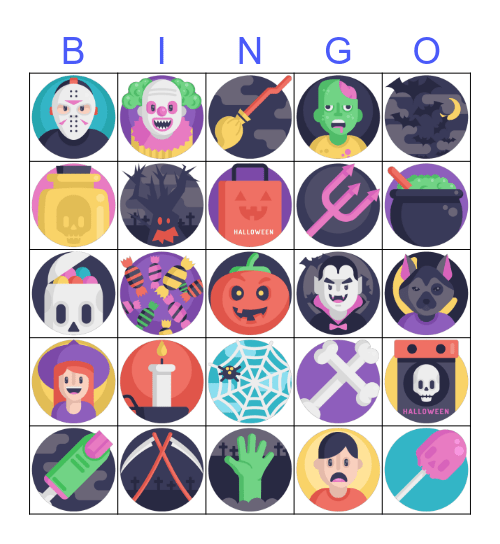 HALLOWEEN BINGO Card