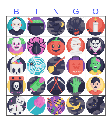 HALLOWEEN BINGO Card
