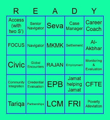 FRI FSM Bingo Card