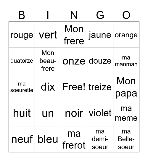 Angelina McBurnie Bingo Card