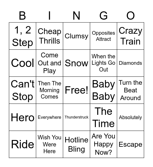 40MB Round 1 Bingo Card
