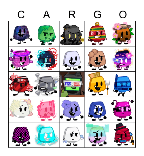 findtheplugs Bingo Card