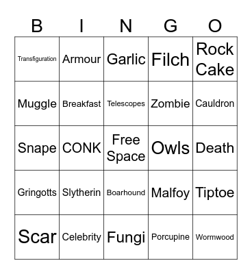 Chapter 8 Bingo Card