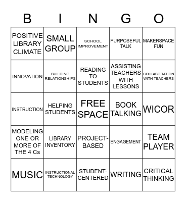 A.C.NEW   BINGO Card