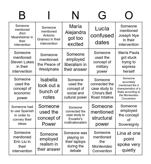 TIK TOK BINGO 10C Bingo Card