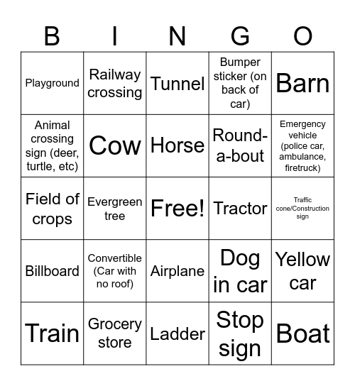 Let's go to Ripley's! Bingo Card