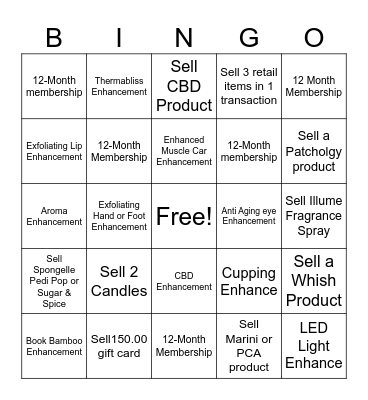Halloween Bingo Card