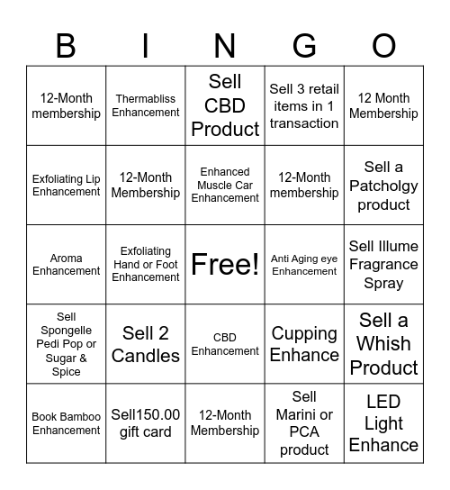 Halloween Bingo Card