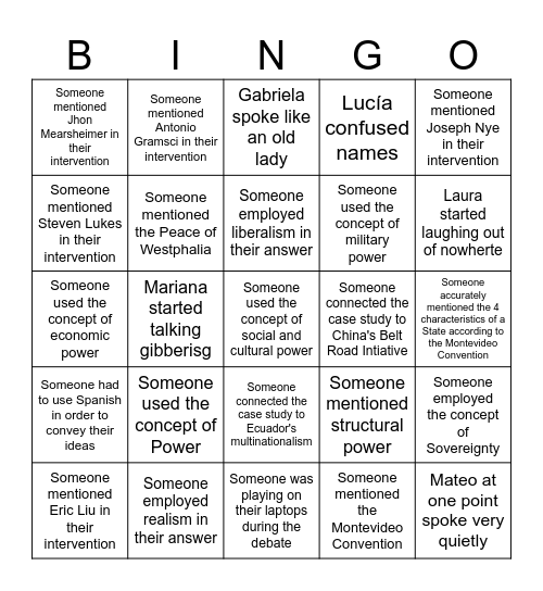 TIK TOK BINGO 10AB Bingo Card