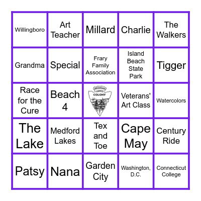 Toni's 90th birthday Bingo! Bingo Card