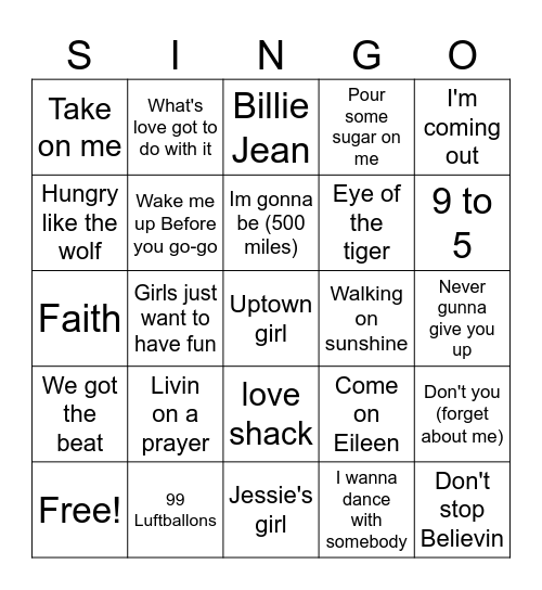 LegisCon Singo 25 Bingo Card