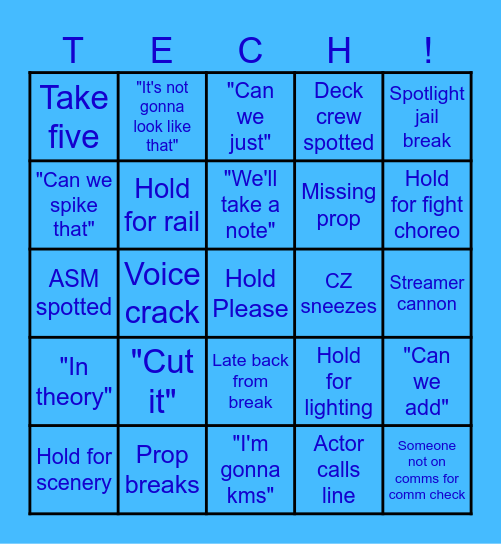 LIGHTNING THIEF BINGO Card