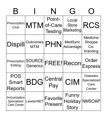 Solution Bingo Card