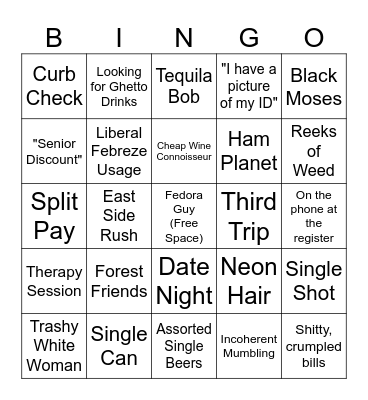 Brookwood Bingo - 4th Edition Bingo Card