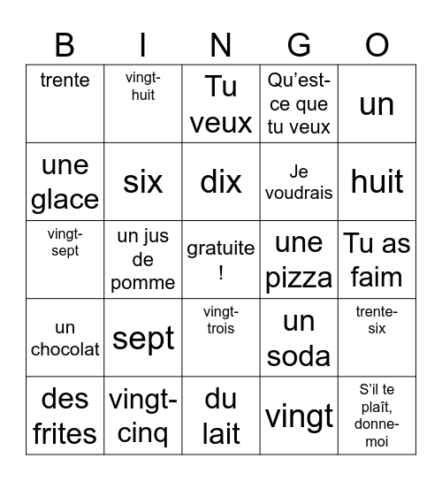 Alana Daniels Bingo Card