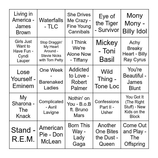 weird-al-s-inspirations-bingo-card