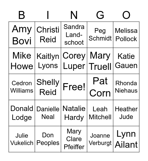 Compliance Fun Facts Bingo Card