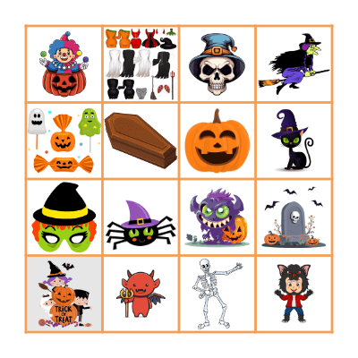 👻 Halloween Bingo 👻 Bingo Card