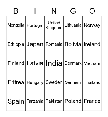 BINGO FN-DAG ORMAR Bingo Card