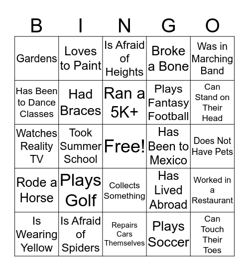 Wicresoft Retreat! Bingo Card