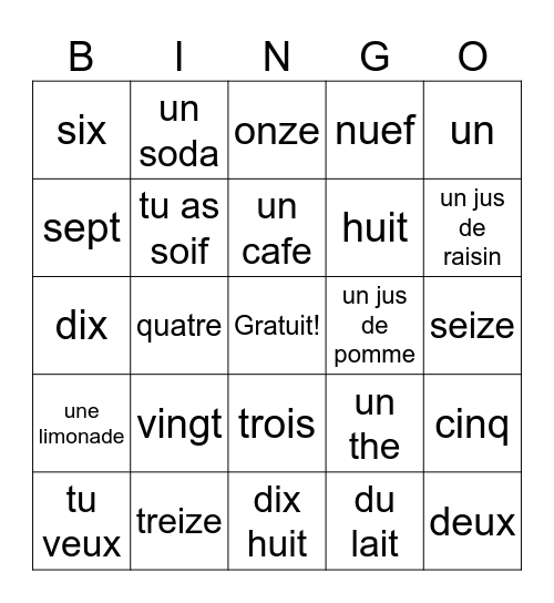 Marcus Benway Bingo Card