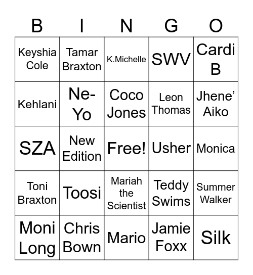 Dusty Roads Bingo Card