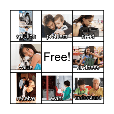 3rd Grade Unit 1.1 Key Word Bingo Card