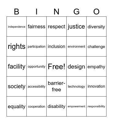 SJH3 - SDG10 Bingo Card