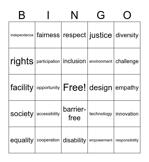 SJH3 - SDG10 Bingo Card