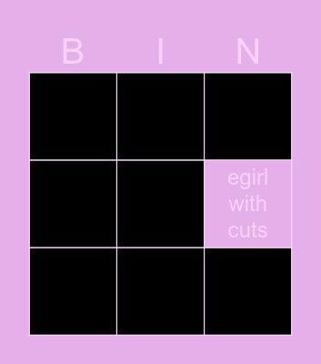 so crying rn bingo Card
