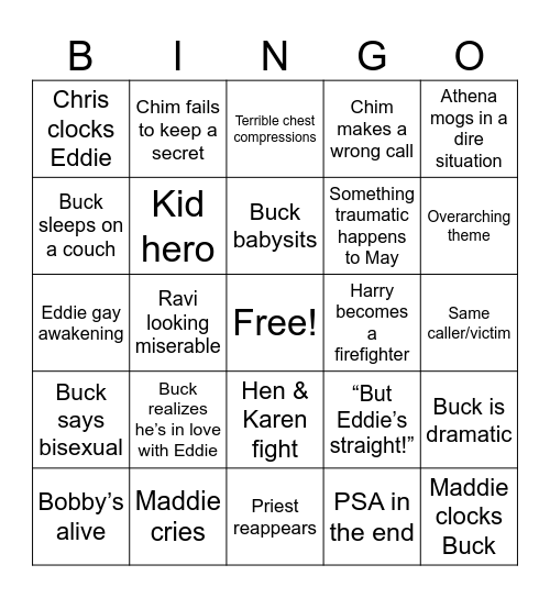 Ashley & Liina’s S9 Bingo Palooza Bingo Card