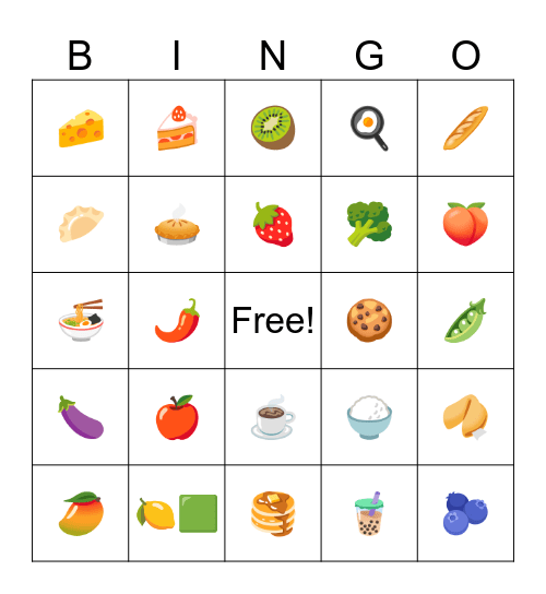 Round 3 Bingo Card