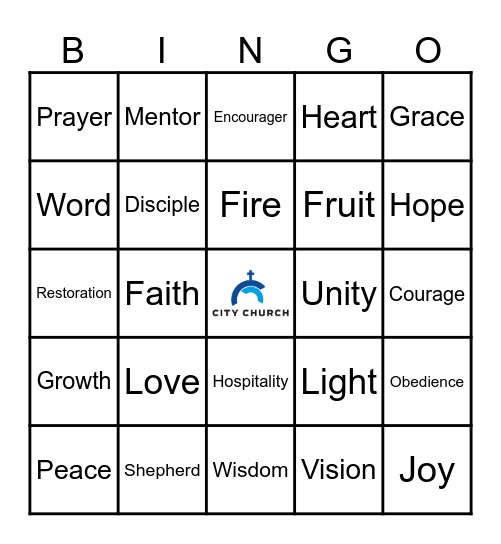 City Group Leaders’ Bingo Card