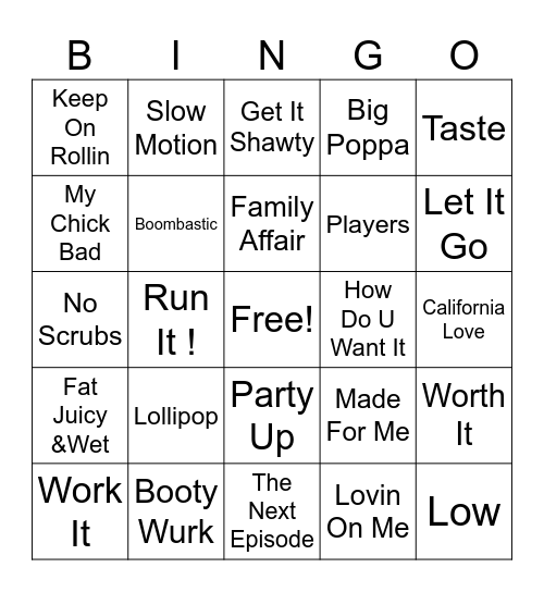 <<<<COVER-ALL>>>> Bingo Card