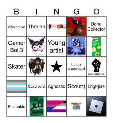 Jayden's Bingo:3 Bingo Card