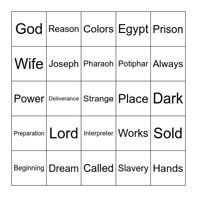 10.19.25_Genesis 40 Bingo Card
