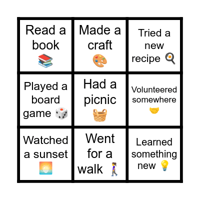 Look for someone who ... Bingo Card
