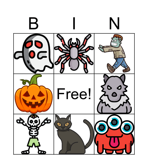 HALLOWEEN BINGO Card