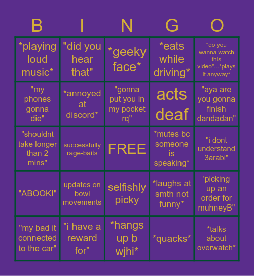 Bingo Revolution: The Momo Saga Bingo Card