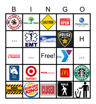 Community BINGO Card